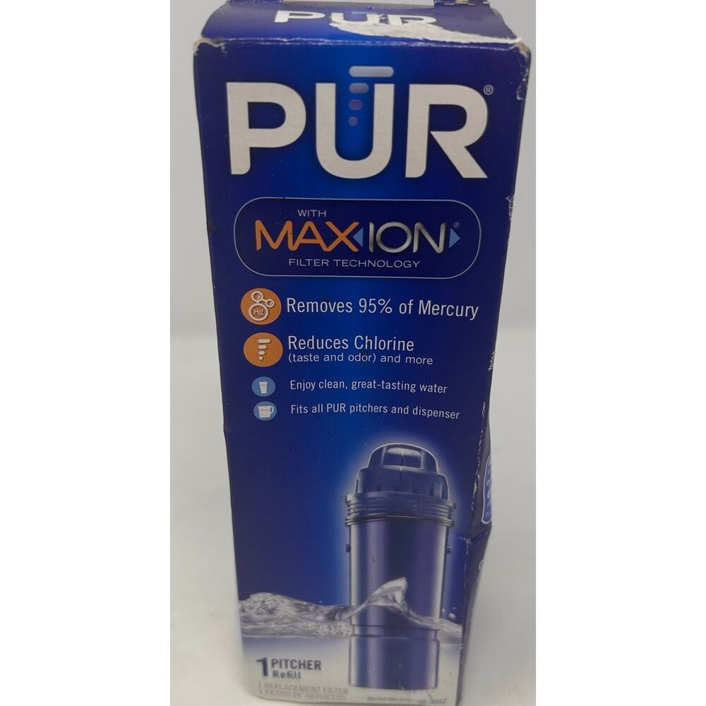 Pur with Maxion Water Filter Technology 1 Pitcher Refill Easy Replacement